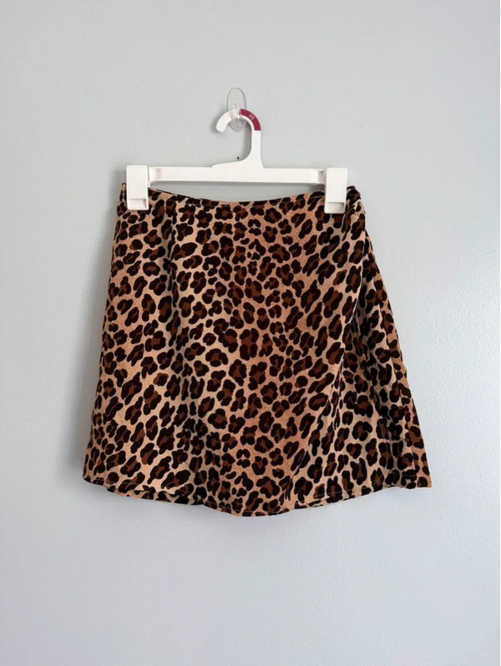 Vintage Newport News Leopard Print Skort Size 4 Y2K